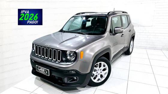JEEP RENEGADE 1.8 16V FLEX LONGITUDE 4P AUTOMÁTICO